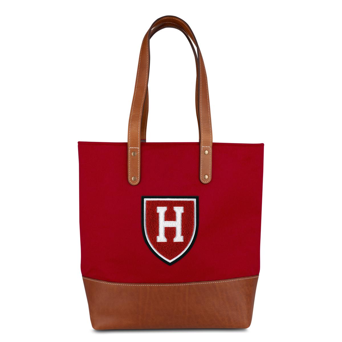 Harvard Crimson Athletic H Shield Tote|HARVARD-The Coop